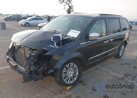 2013 Chrysler Town & Country Touring-L from USA, damaged, VIN 2C4RC1CG9DR570877